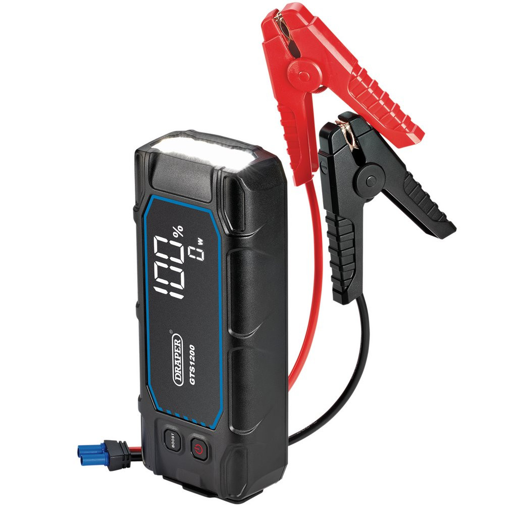 12V Lithium Jump Starter with Digital Display, 1200A (23728