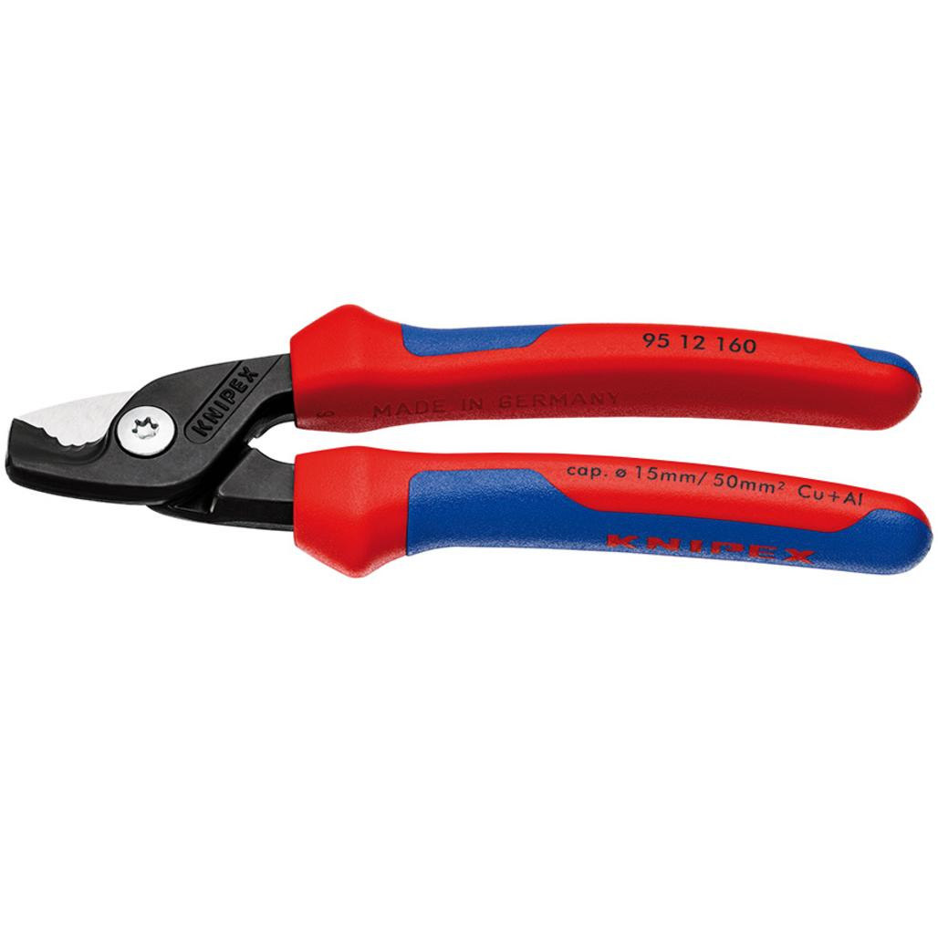 KNIPEX 95 12 160 SB Cable Shears, (26112) | Draper Tools