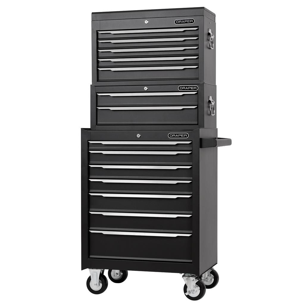 Roller Cabinet, Mid Tool Chest & Tool Chest - Draper Tools