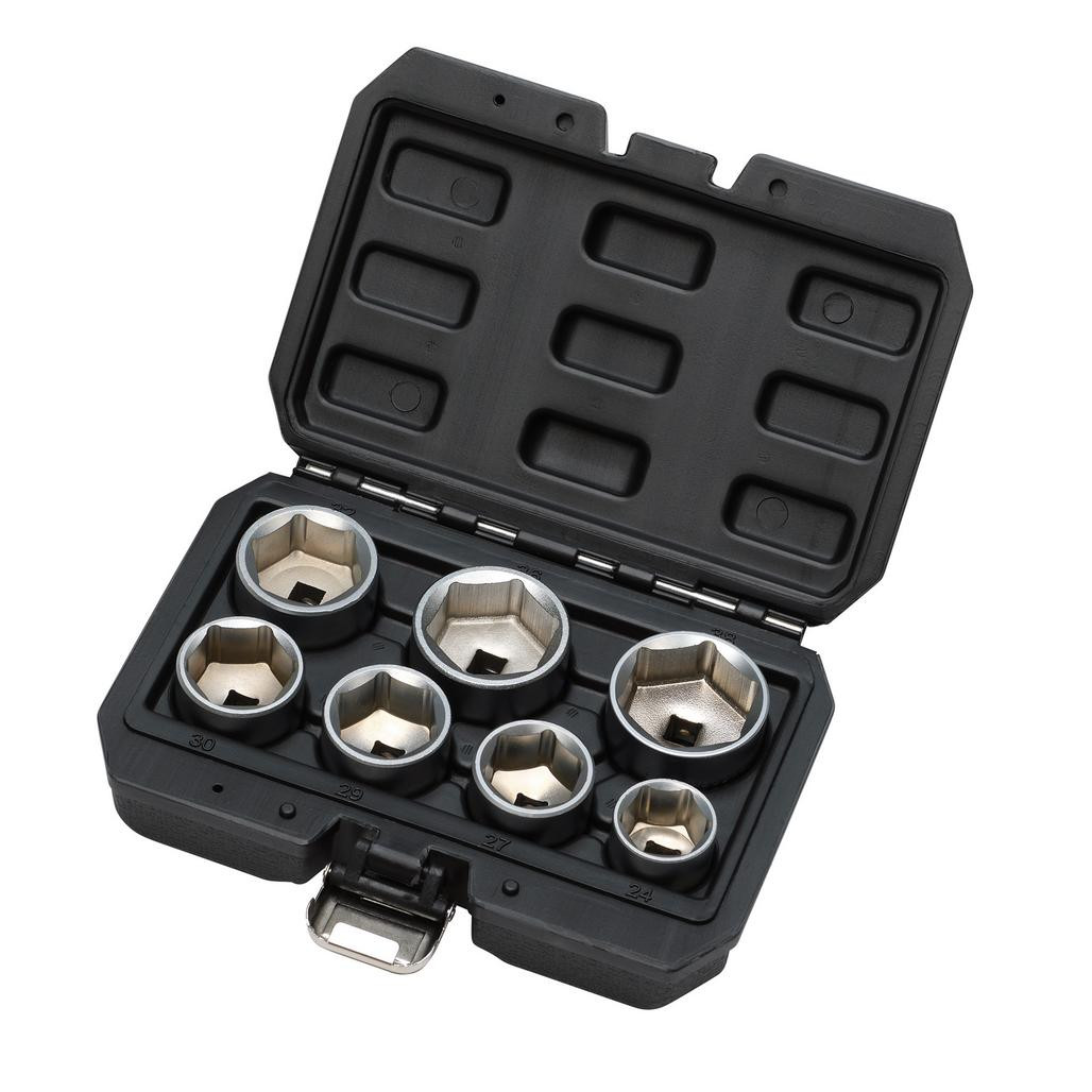 Oil Filter Socket Set, 3/8