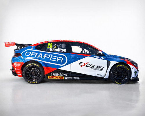 NICOLAS HAMILTON JOINS FORCES WITH DRAPER TOOLS FOR BTCC PROGRAMME