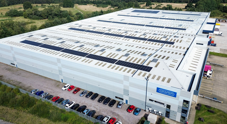 Draper generates over a half a million kWh of clean energy