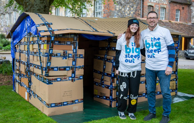 Draper Tools supports Trinity Winchester's 2026 Big Sleep Out 