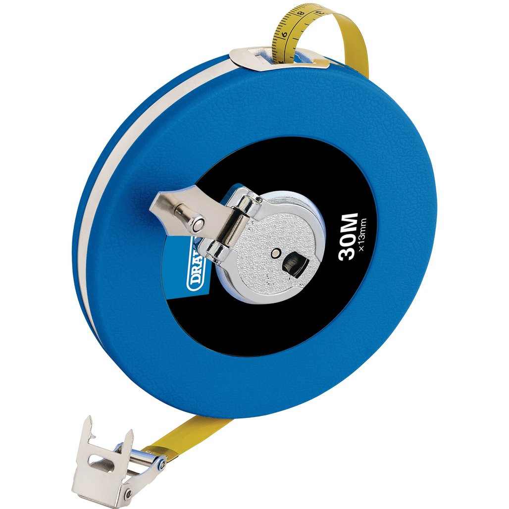 Steel Measuring Tape 30m 100ft X 13mm 88217 Draper Tools
