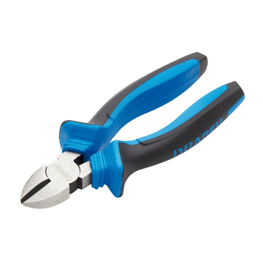 Soft Grip Diagonal Side Cutter, 160mm (44145) | Draper Tools