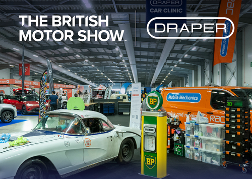 Draper Tools returns to The British Motor Show with Discovery Garage