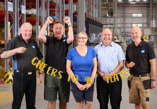 Draper Tools Celebrates Long Serving Team Members 