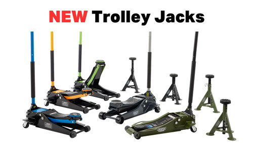 NEW Range of Low Profile and Quick-lift Trolley Jacks