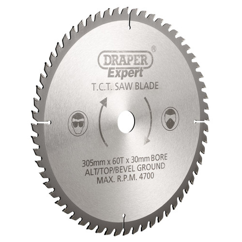 Draper Expert TCT Saw Blade, 305 x 30mm, 60T  - 38151_1.jpg