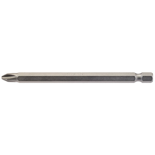 Cross Slot Insert Bit, 1/4" Hex, 100mm Long, No.2 (Pack of 1) - 64365_100CS-1-B.jpg