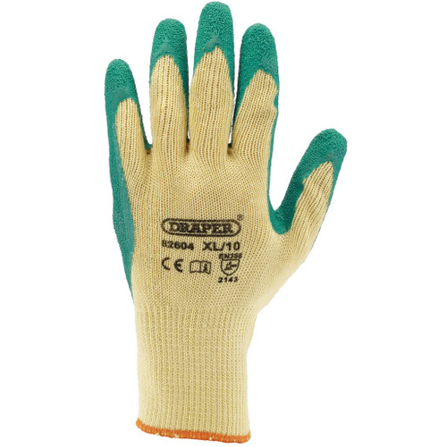Heavy Duty Latex Coated Work Gloves, Extra Large, Green - 82604_HDLGA-B-View-A.jpg