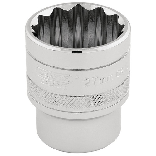 Draper HI-TORQ® 12 Point Socket, 1/2" Sq. Dr., 27mm - 33442_H-MM-B.jpg