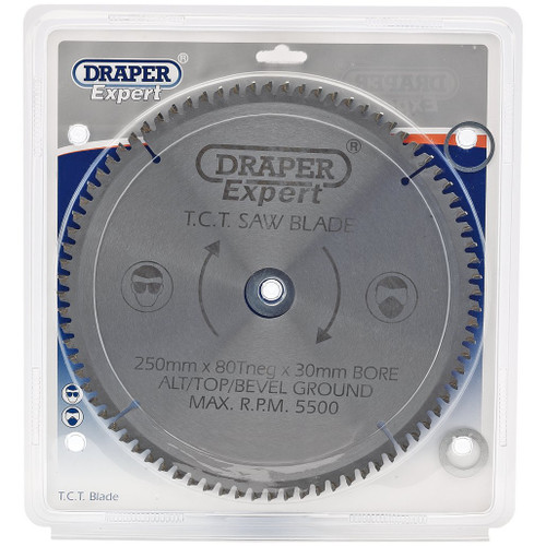 Expert TCT Saw Blade Neg, 250 x 30mm, 80T - 09490_CSB250P-Packed.jpg