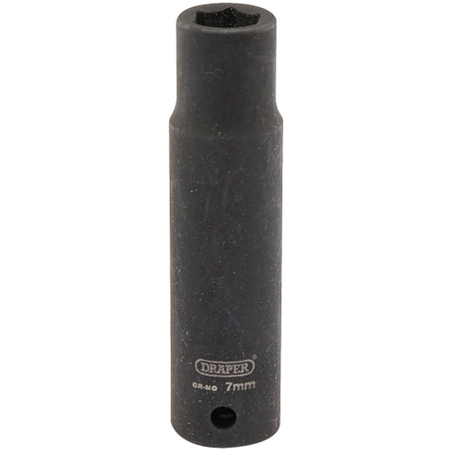 Draper Expert HI-TORQ® 6 Point Deep Impact Socket, 1/4" Sq. Dr., 7mm - 05185_406D-MM.jpg