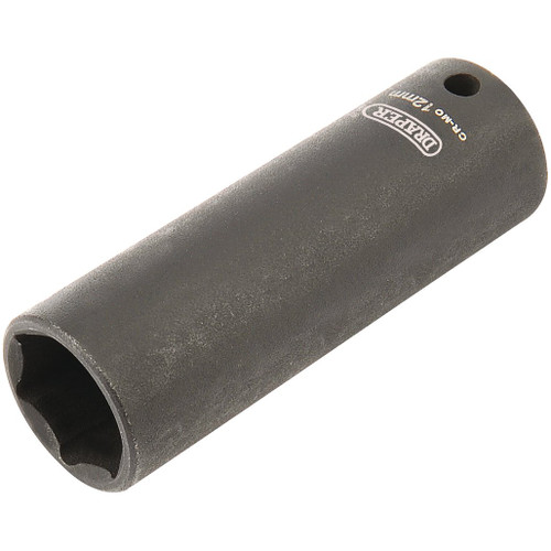 Draper Expert HI-TORQ® 6 Point Deep Impact Socket, 1/4" Sq. Dr., 12mm - 05190_406D-MM.jpg