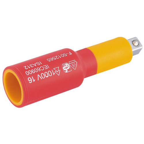 DRAPER 15-teiliges Steckschlüssel-Set | Metrische Tiefeinsätze 1/5,1 Cm (1/2 Zoll) Antrieb, Auf Rail