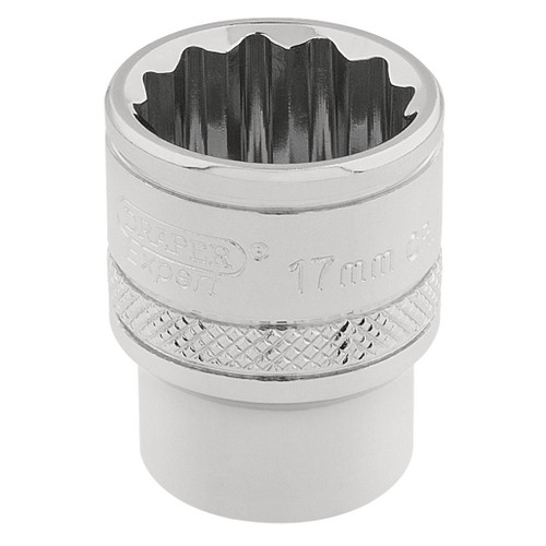 Draper HI-TORQ® 12 Point Socket, 3/8" Sq. Dr., 17mm - 32781_D-MM-B.jpg