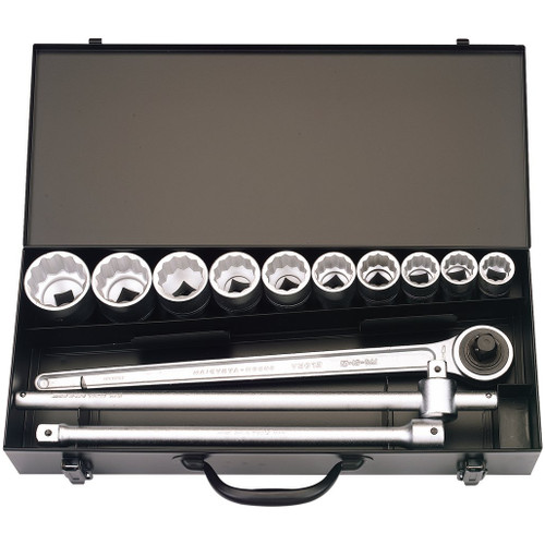 Draper Elora Stecknuss 27 Mm – 1/2 Zoll Vierkantantrieb, Blau, Aus Chrom-Vanadium-Stahl
