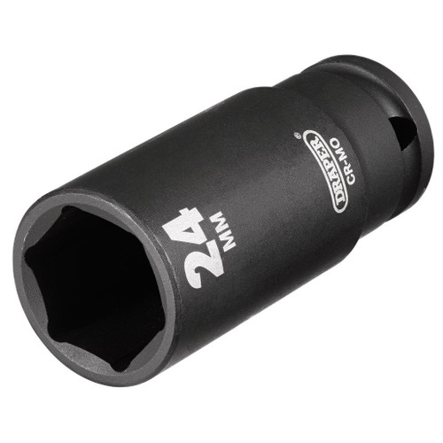 Draper HI-TORQ® Deep Impact Socket, 1/2" Sq. Dr., 24mm - 12746_1.jpg