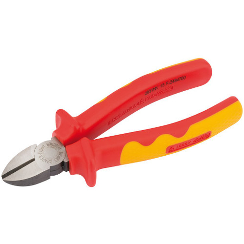 VDE Approved Fully Insulated Diagonal Side Cutters, 160mm - 69178_41AVDE.jpg