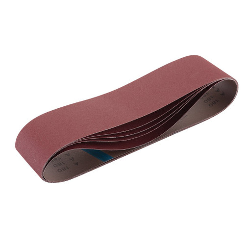 Cloth Sanding Belt, 100 x 915mm, 180 Grit (Pack of 5) - 09272_1.jpg