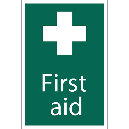 'First Aid' Safety Sign, 200 x 300mm - 72534_SS41.jpg