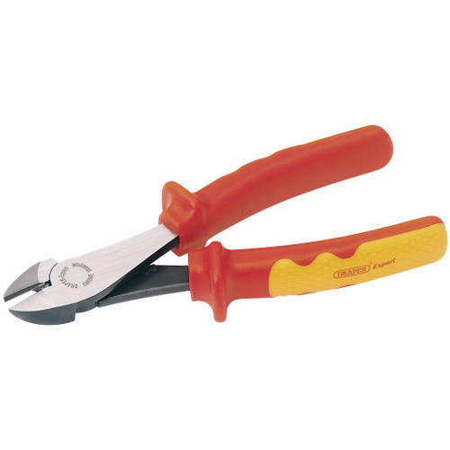 VDE Approved Fully Insulated High Leverage Diagonal Side Cutter, 180mm - 69180_41HLVDE.jpg