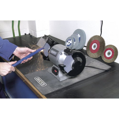 230V Heavy Duty Bench Grinder, 150mm, 370W (29620) | Draper Tools