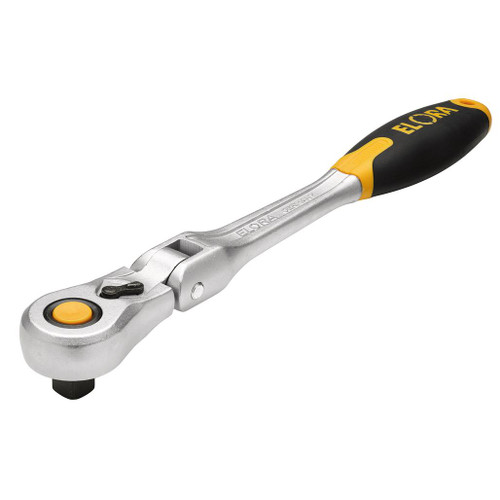 Elora Quick Release Soft Grip Reversible Ratchet with Flexible Head, 1/2" Sq. Dr., 305mm - 58750_1.jpg