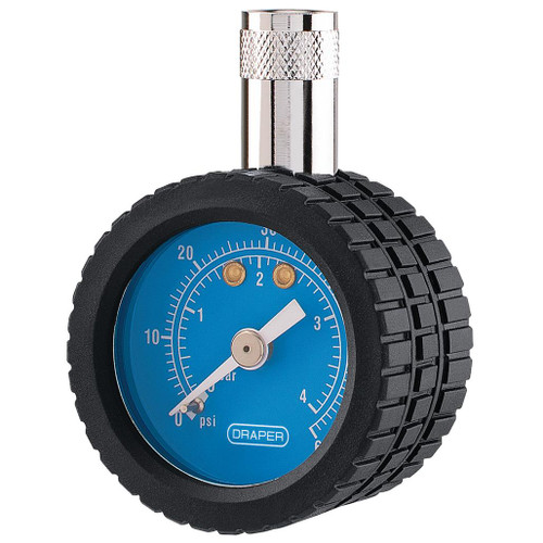 Mini Tyre Pressure Gauge TPG5, 0 - 60psi, 0 - 4 bar - 91364_1.jpg