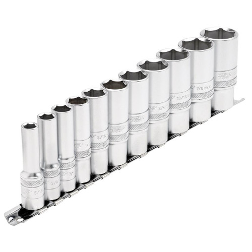 Draper Expert Imperial Deep Socket Set on a Metal Rail, 3/8" Sq. Dr. (11 Piece) - 16495_1.jpg
