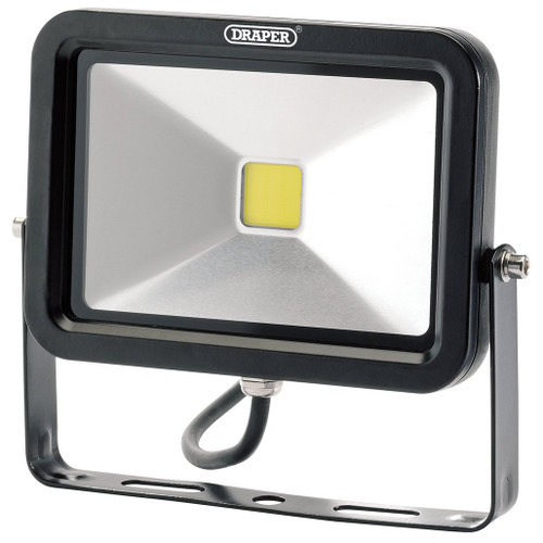 COB LED Slimline Wall Mounted Floodlight, 20W, 1,300 Lumens - 66033_WMCL20W-B.jpg