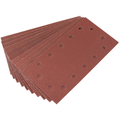 Assorted Aluminium Oxide Sanding Sheets, 115 x 227mm (Pack of 10) - 92296_1.jpg