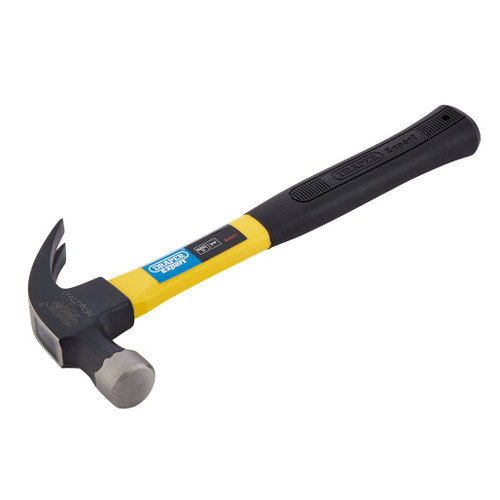 Draper Expert Claw Hammer with Fibreglass Shaft, 560g/20oz - 63347_1.jpg