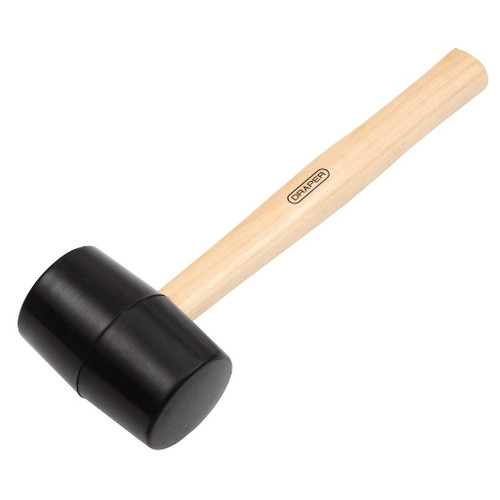 Hardwood Shaft Rubber Mallet, 620g/22oz - 78614_1.jpg