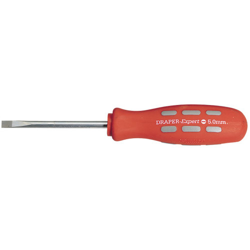 Draper Expert Plain Slot Parallel Tip Mechanics Screwdriver, 75 x 5mm (Sold Loose) - 67852_870_1B.jpg