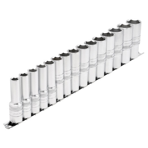 Draper Expert Metric Deep Socket on a Metal Rail, 1/2" Sq. Dr. (15 Piece) - 16499_1.jpg