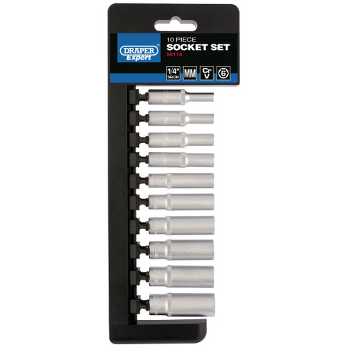 Metric Deep Socket Set, 1/4" Sq. Dr. (10 Piece) - 50114_B10MD-6PT-B.jpg