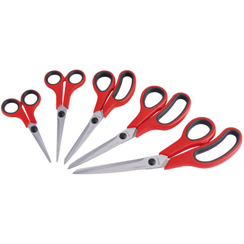 Draper Redline® Household Scissor Set (5 Piece) - 67835_RL-SS-5.jpg