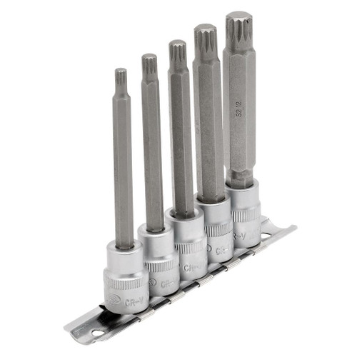 Draper Expert Spline Socket Bit Set, 1/2
