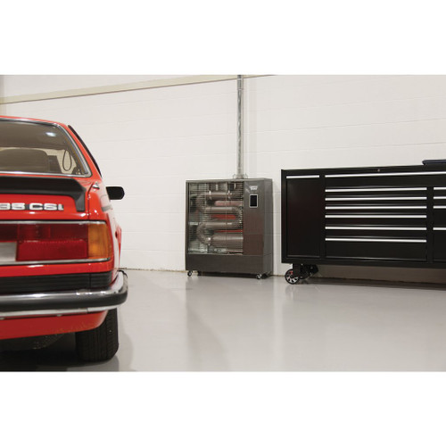 230V Far Infrared Diesel Heater with Flue Kit, 51,500 BTU/15.1kW (18070 ...
