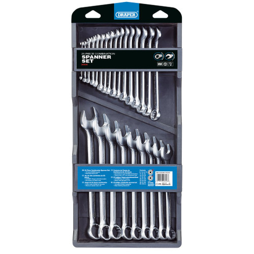 Draper HI-TORQ® Metric Combination Spanner Set (25 Piece) - 26696_1.jpg