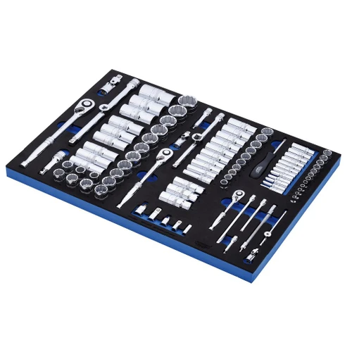 Draper Expert Socket Set in Full Plus Drawer EVA Insert Tray, 1/4", 3/8" & 1/2" (96 Piece) - 63539_1.jpg