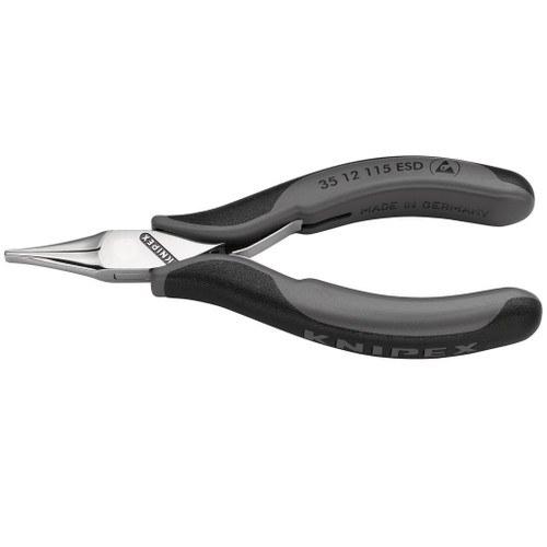 Knipex 35 12 115 ESD Flat Jaw Antistatic Pliers, 115mm - 37066_35-12-115-ESD.jpg