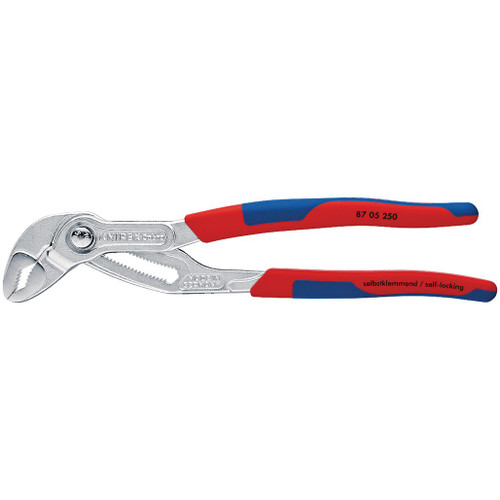 Knipex Cobra® 87 05 250SB Chrome Plated Waterpump Pliers, 250mm - 18498_8705.jpg