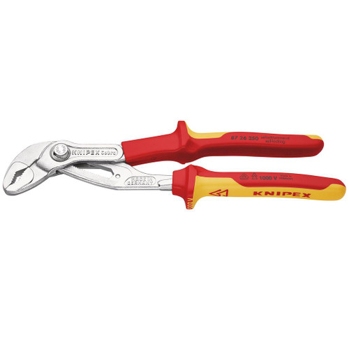 KNIPEX 87 26 250 SB Cobra® VDE High-Tech Water Pump Pliers, 250mm - 34672_1.jpg