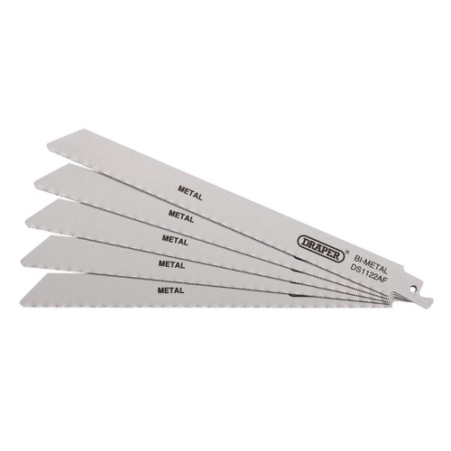 Bi-metal Reciprocating Saw Blades for Metal Cutting, 225mm, 24tpi (Pack of 5) - 38593_1.jpg