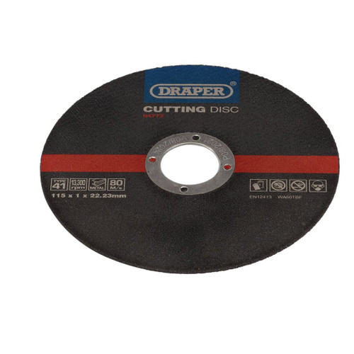 Metal Cutting Discs, 115 x 1 x 22.23mm (Pack of 100) - 94772_1.jpg