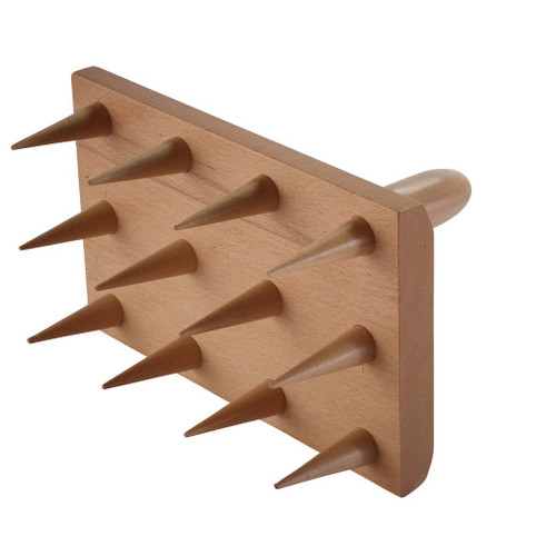 Draper Heritage Wooden Multi-Seed Tray Dibber with 12 Prongs, 120mm x 200mm - 09003_1.jpg