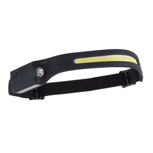 COB LED Rechargeable 2-in-1 Head Torch with Wave Sensor, 3W, USB-C Cable Supplied  - 28236_1.jpg